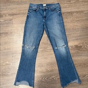 Mother The Runaway Step FRAY Step It Up Women’s Jeans